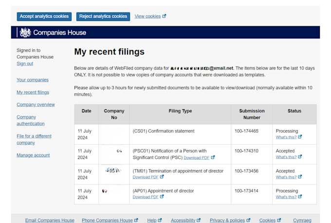 do professional UK company registration with office address
